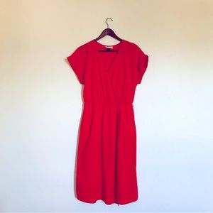 60% Cotton Faux Wrap Dress Universal Thread